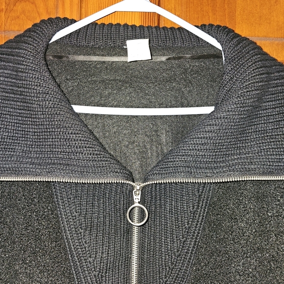 Lane Bryant Black Zip-Up Jacket - Picture 2 of 7